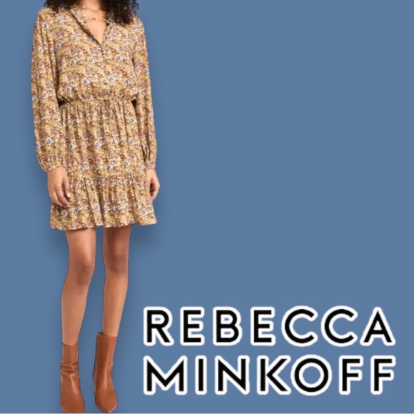 🎉HP🎉 NWT Rebecca Minkoff CottageCore Helen Dress. Size X-Small 🌺👗💃 - Picture 2 of 16